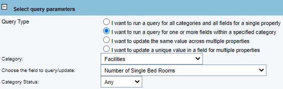 Reporting on One or More Fields in a Transient Profile Category