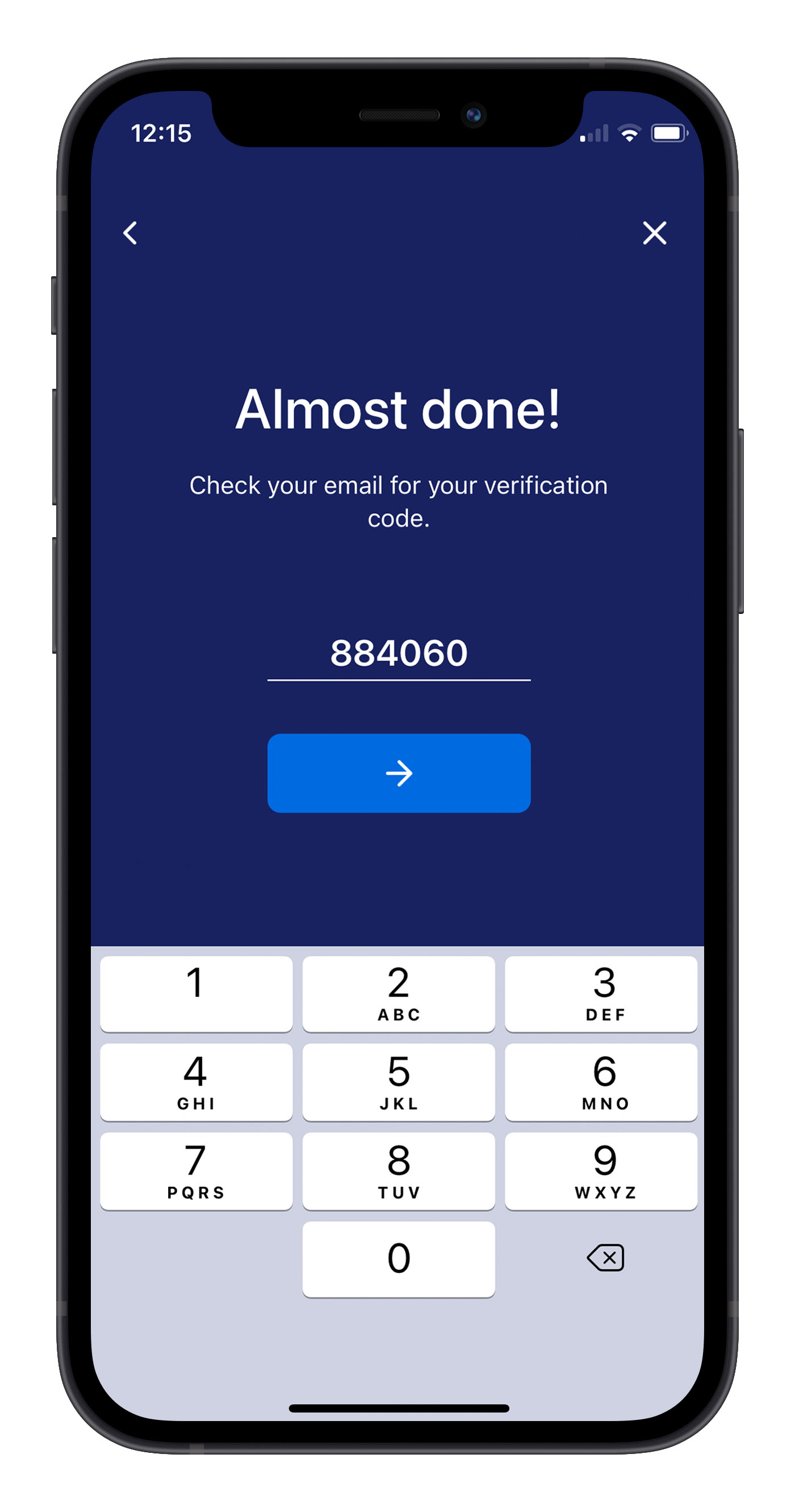 Enter Verification Code