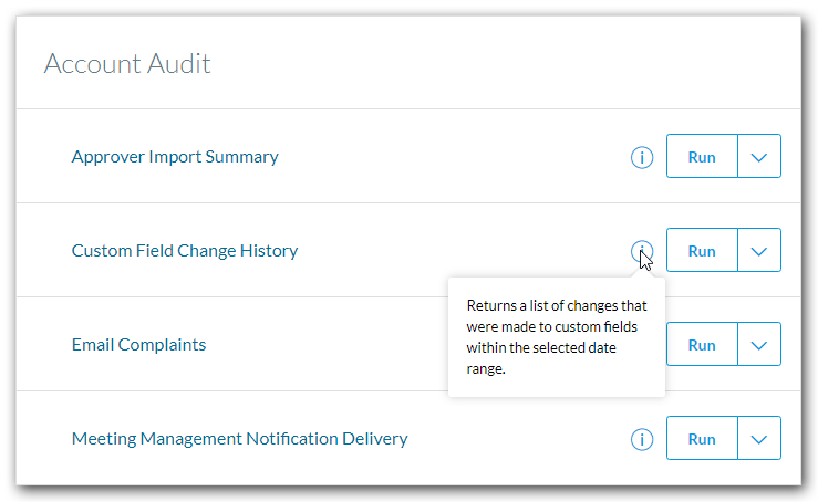 Reporting On Your Account
