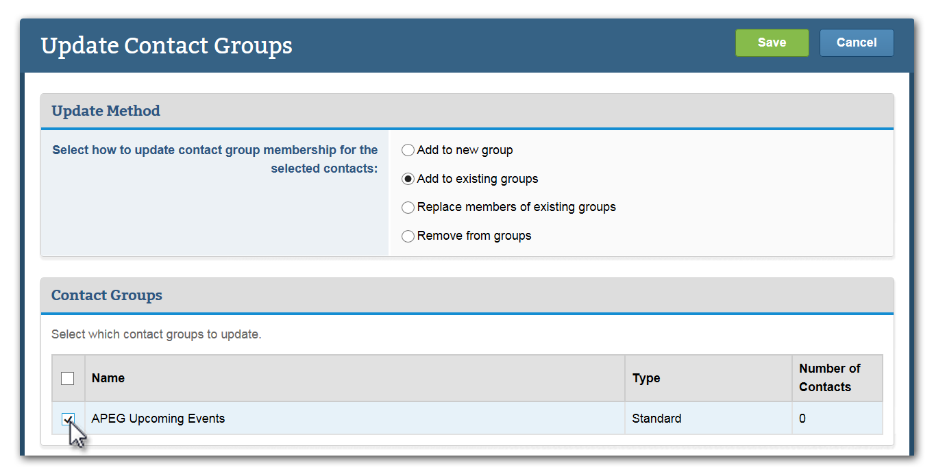 Creating Distribution Lists