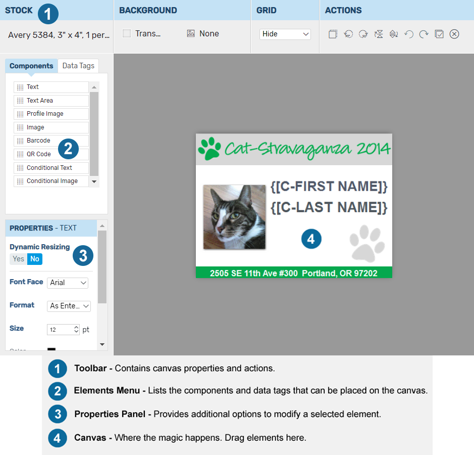 Creating Name Badges