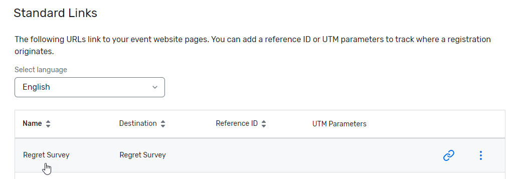 Using UTM Parameters in Event