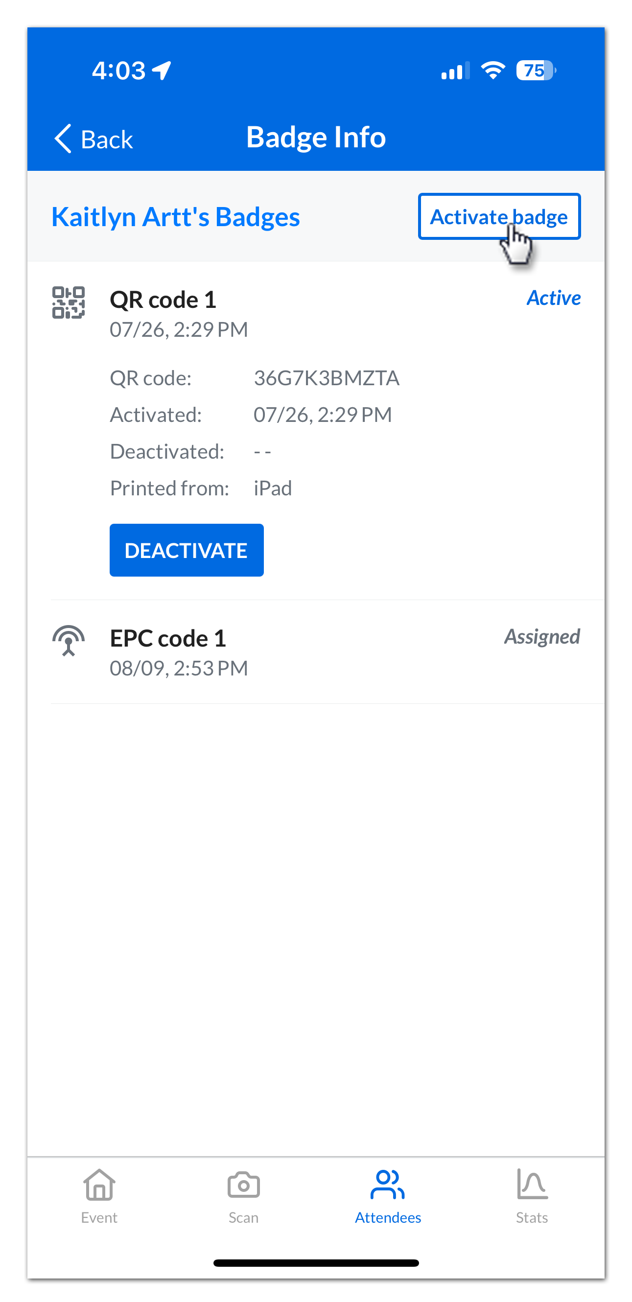 Setting Up Secure Badge ID in OnArrival