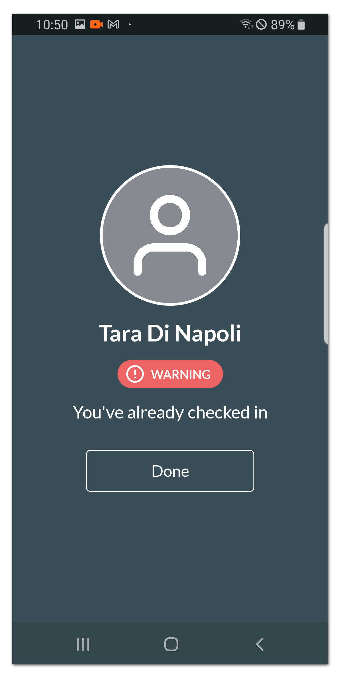 Checking In Attendees with OnArrival Premium on an Android Device