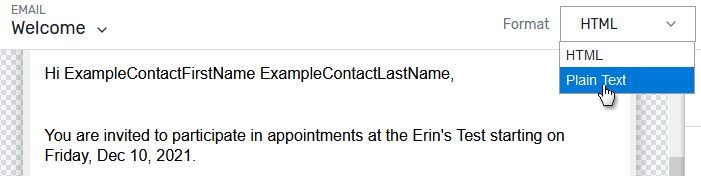 Creating and Sending Appointments Premium Emails