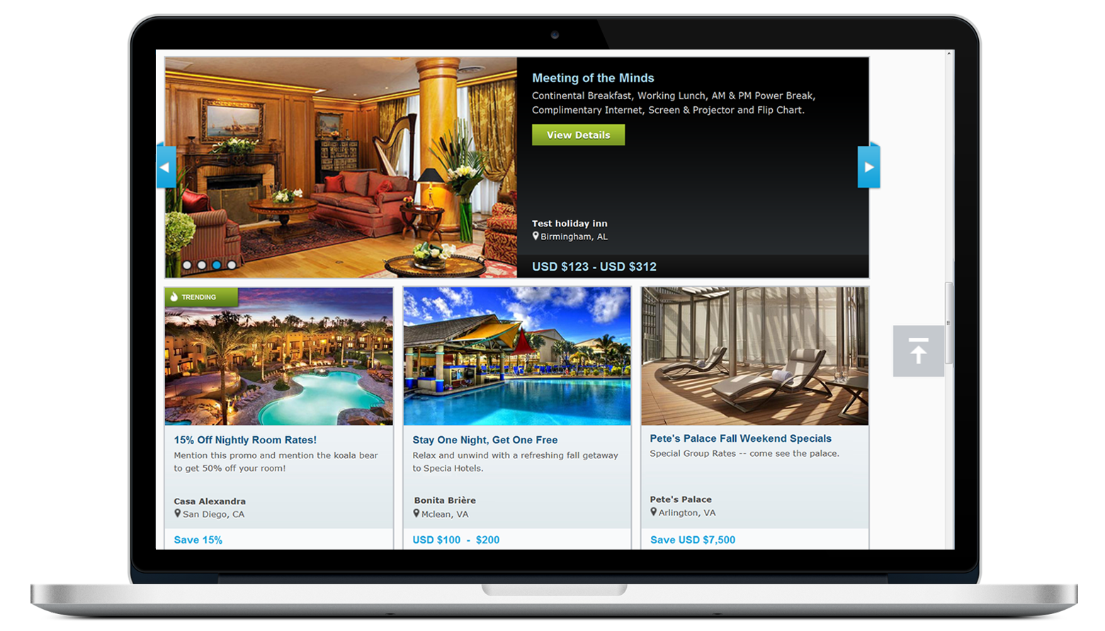 Examples of promotions in the Supplier Network.