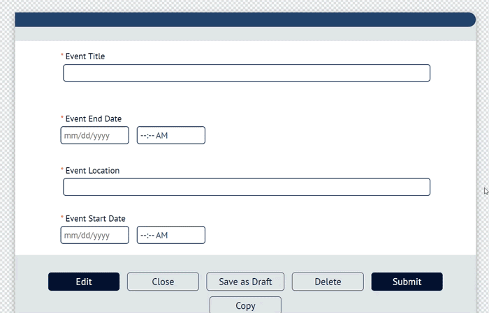 Using the Meeting Request Form Designer