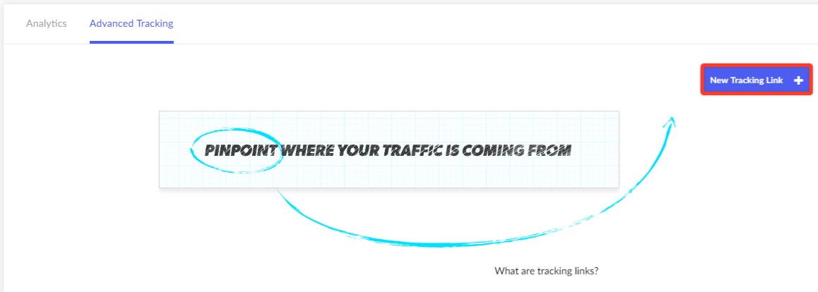 How do I measure an event campaign using Tracking Links?