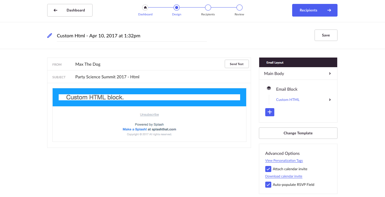 3. Email Design 101: Templates, imagery, spacing, personalization, and more