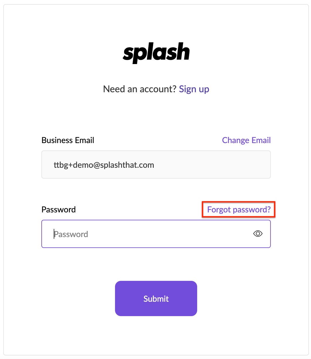 How do I reset my account password?