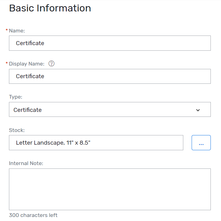 Creating Event Certificates