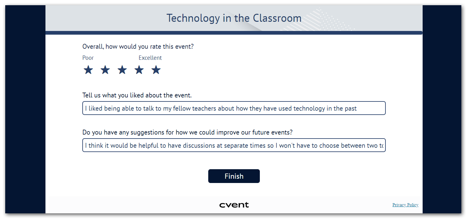 Understanding the Feedback Survey in Webinar and Essentials